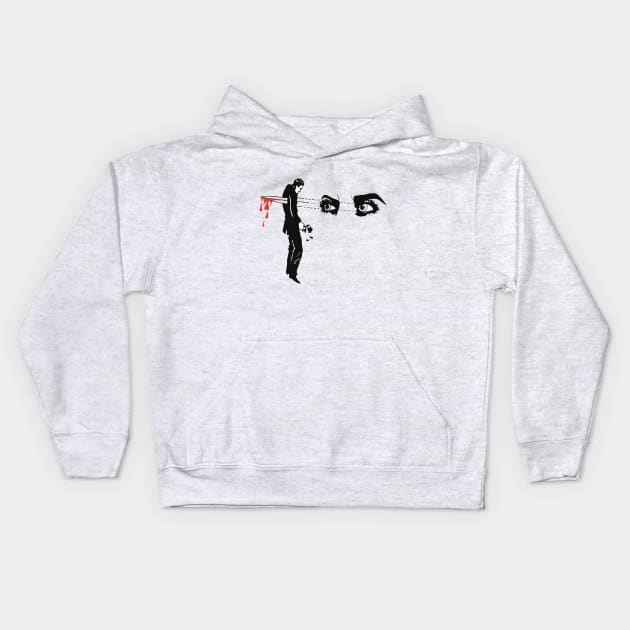 The Female Gaze Kids Hoodie by Exploitation-Vocation